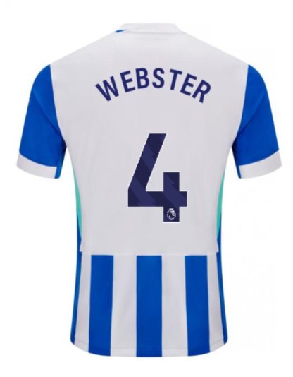 Brighton Hove Albion Home WEBSTER 4 Jersey 25-26