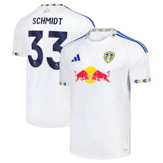 Leeds United Home SCHMIDT 33 Jersey 25-26