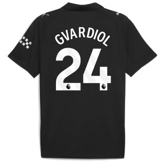 Manchester City Away GVARDIOL 24 Jersey 25-26