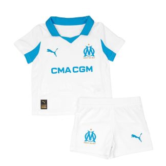 Marseille Home Jersey Kids Kit 25-26