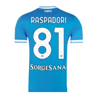 Napoli Home RASPADORI 81 Jersey 25-26
