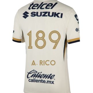 Pumas UNAM Home Á. RICO 189 Jersey 25-26