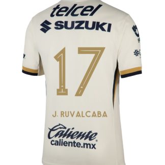Pumas UNAM Home J. RUVALCABA 17 Jersey 25-26