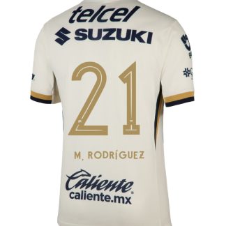 Pumas UNAM Home M. RODRÍGUEZ 21 Jersey 25-26