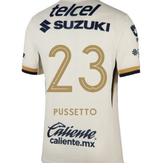 Pumas UNAM Home PUSSETTO 23 Jersey 25-26