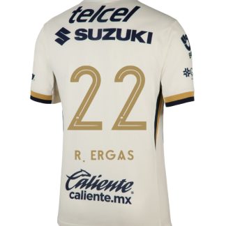 Pumas UNAM Home R. ERGAS 22 Jersey 25-26