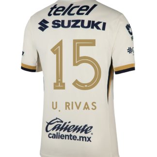 Pumas UNAM Home U. RIVAS 15 Jersey 25-26