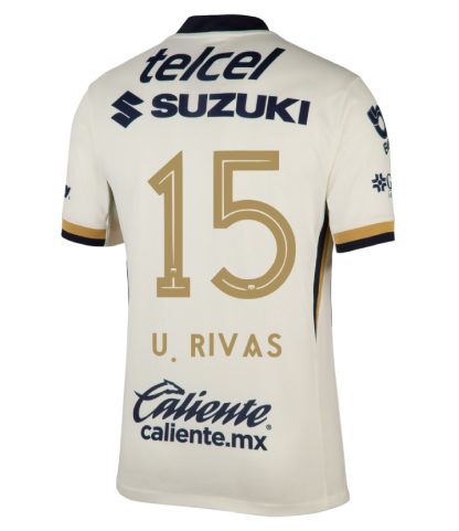 Pumas UNAM Home U. RIVAS 15 Jersey 25-26