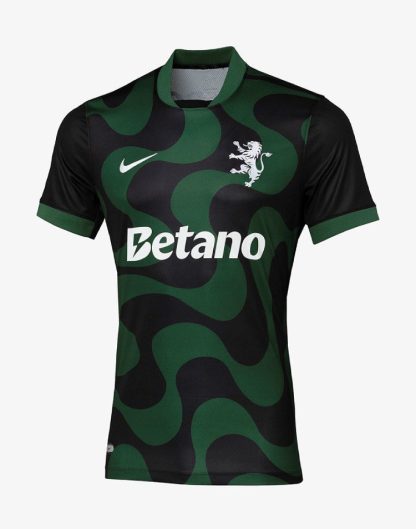 Sporting CP Away Jersey Black 25-26