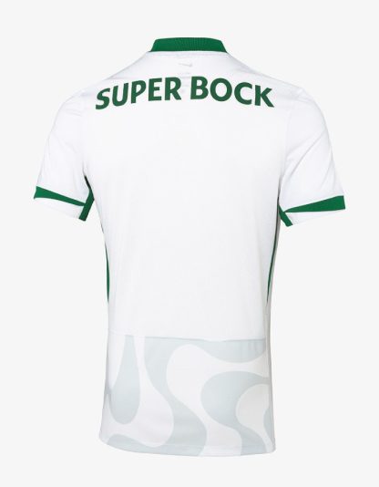 Sporting CP Away Jersey White 25-26 - Image 2