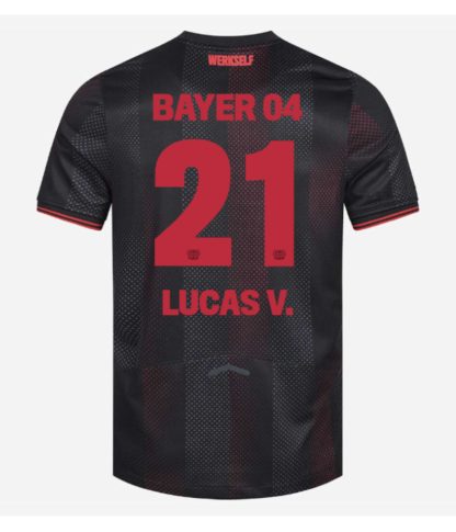 Bayer 04 Leverkusen Home LUCAS VÁZQUEZ 21 Jersey 25-26