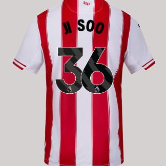 Brentford Home JI SOO 36 Jersey 25-26