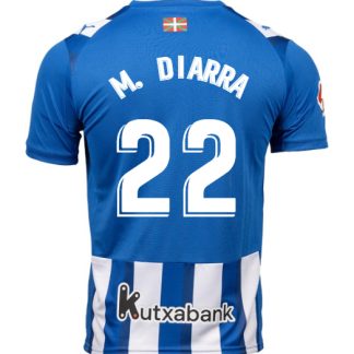 Deportivo Alavés Home M. DIARRA 22 Jersey 25-26