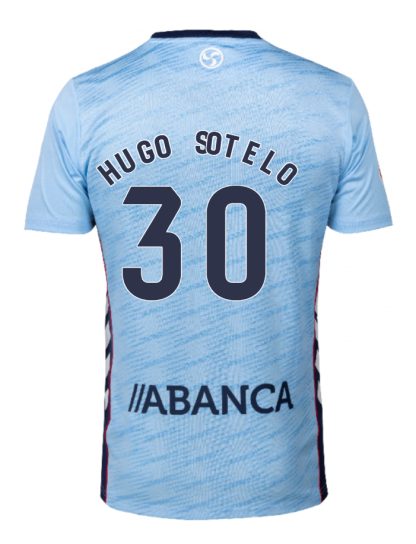 RC Celta Home HUGO SOTELO 30 Jersey 25-26