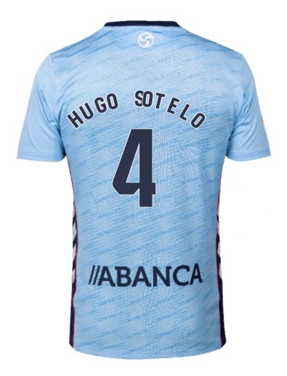 RC Celta Home HUGO SOTELO 4 Jersey 25-26