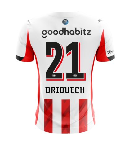 PSV Eindhoven Home DRIOUECH 21 Jersey 25-26