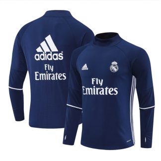 16-17 Real Madrid Training Top Navy
