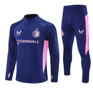 25-26 Feyenoord Navy Training Suit Kit