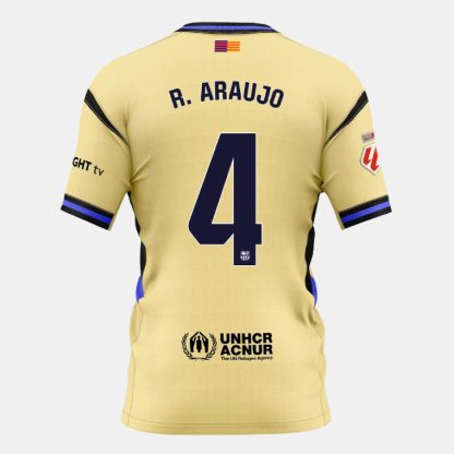 Barcelona Away X Kobe Bryant R. ARAUJO 4 Jersey 25-26 (Player Version)
