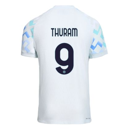 Inter Milan Away THURAM 9 Jersey 25-26 (Player Version)