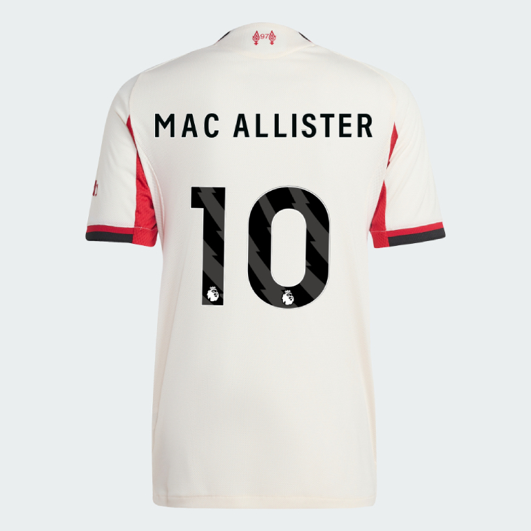 Liverpool Away MAC ALLISTER 10 Jersey 25-26 (Player Version)