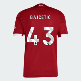 Liverpool Home BAJCETIC 43 Jersey 25-26 (Player Version)