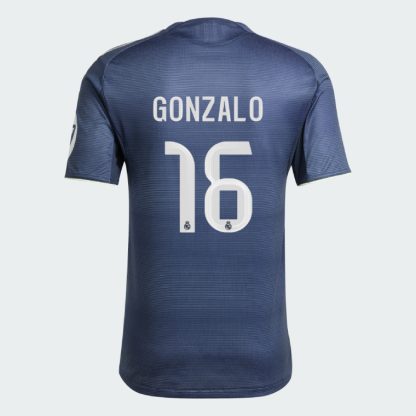 Real Madrid Away GONZALO 16 Jersey 25-26 (Player Version)