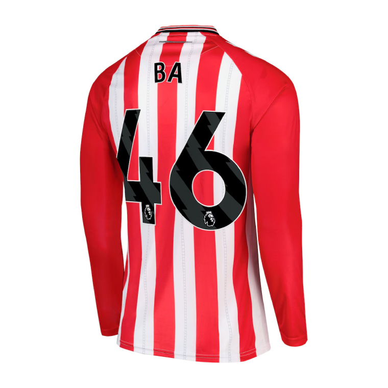 Sunderland Home BA 46 Long Sleeve Jersey 25-26