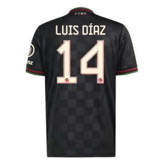 Bayern Munich Champions League LUIS DÍAZ 14 Jersey 25-26