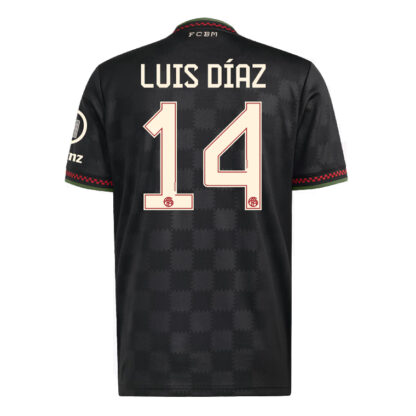 Bayern Munich Champions League LUIS DÍAZ 14 Jersey 25-26