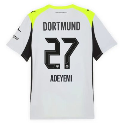 Borussia Dortmund Away ADEYEMI 27 Jersey 25-26