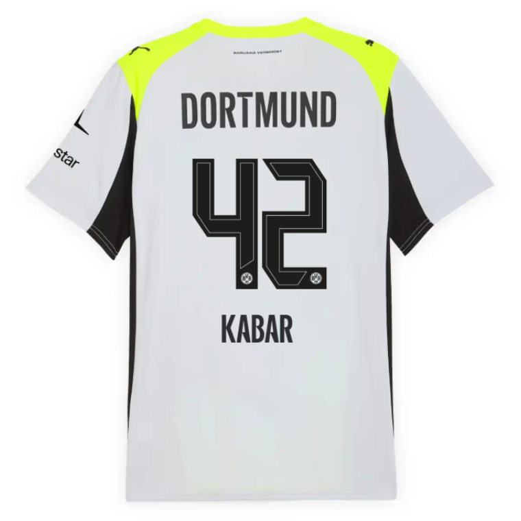 Borussia Dortmund Away KABAR 42 Jersey 25-26