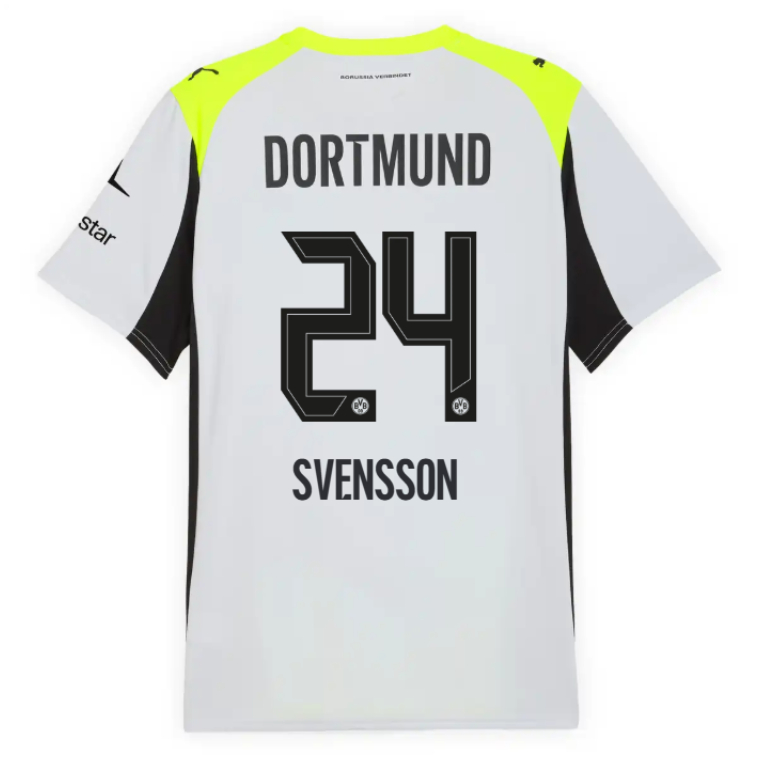 Borussia Dortmund Away SVENSSON 24 Jersey 25-26
