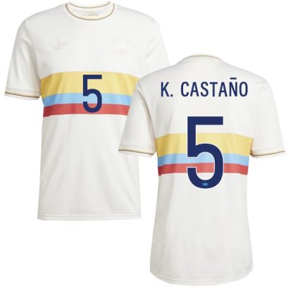 Colombia Centenary Collection K. CASTAÑO 5 Jersey 2024