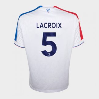 Crystal Palace Third LACROIX 5 Eagle White Jersey 25-26