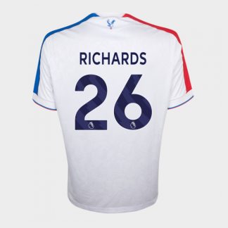 Crystal Palace Third RICHARDS 26 Eagle White Jersey 25-26