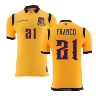 Ecuador Home Franco 21 Jersey 25-26