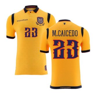 Ecuador Home M.Caicedo 23 Jersey 25-26