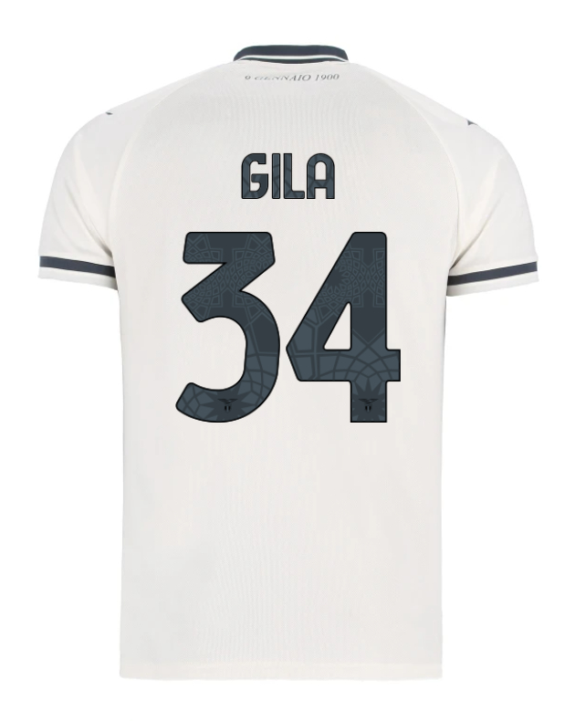 Lazio Away GILA 34 Jersey 25-26