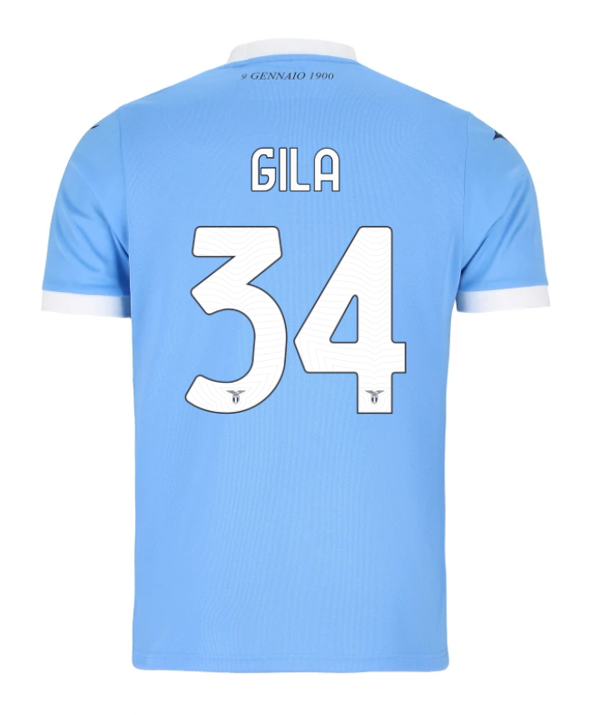 Lazio Home GILA 34 Jersey 25-26