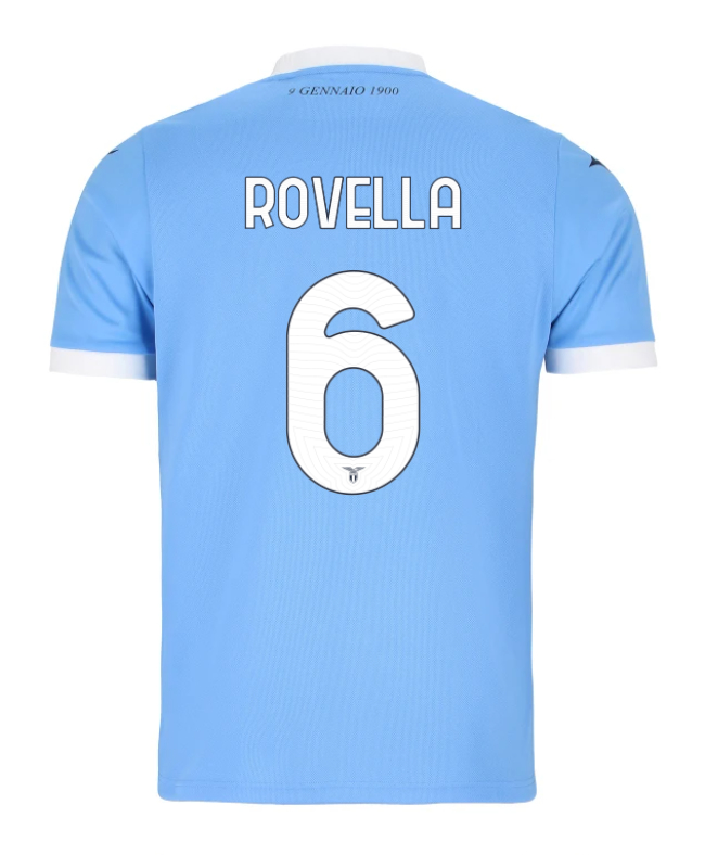 Lazio Home ROVELLA 6 Jersey 25-26