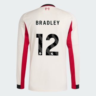Liverpool Away Long Sleeve BRADLEY 12 Jersey 25-26