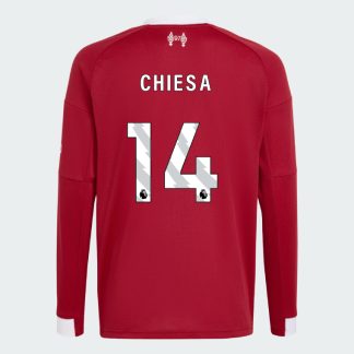 Liverpool Home Long Sleeve CHIESA 14 Jersey 25-26
