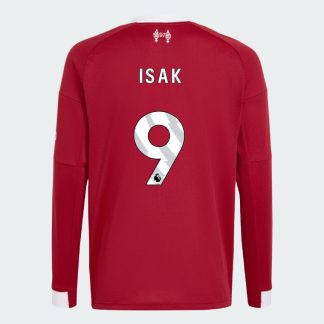 Liverpool Home Long Sleeve ISAK 9 Jersey 25-26