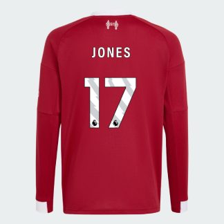 Liverpool Home Long Sleeve JONES 17 Jersey 25-26