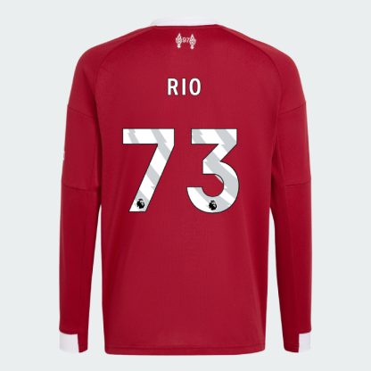 Liverpool Home Long Sleeve RIO 73 Jersey 25-26