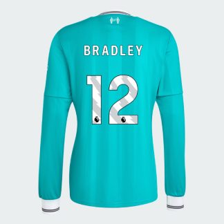 Liverpool Third Long Sleeve BRADLEY 12 Jersey 25-26