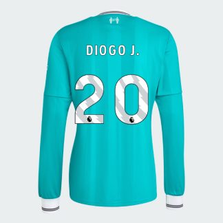 Liverpool Third Long Sleeve DIOGO J. 20 Jersey 25-26