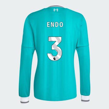 Liverpool Third Long Sleeve ENDO 3 Jersey 25-26
