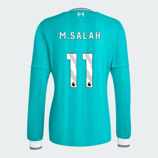Liverpool Third Long Sleeve M.SALAH 11 Jersey 25-26